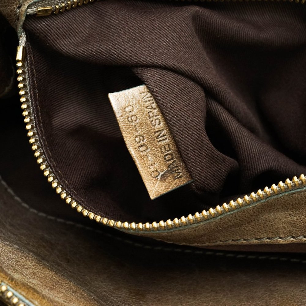 Auth Chloe Heloise Hand Bag Canvas X #14697C77 - Picture 10 of 13